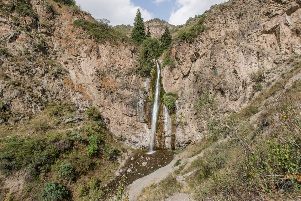 Waterfall in Kegeti Gorge.