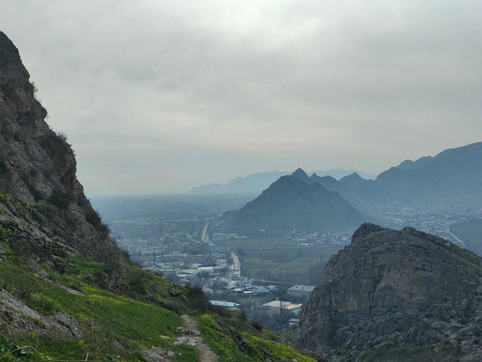 View of Sulaiman-Too in Osh.